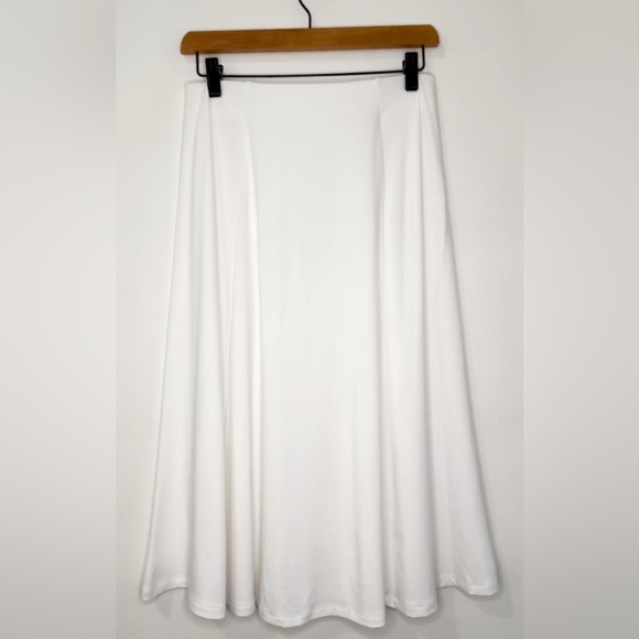 WILFRED - Elegant White Maxi Skirt - Picture 1 of 8